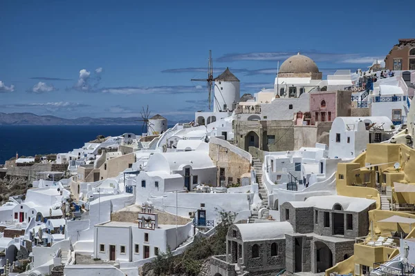 Landscape Oia Town Santorini Island — Stock Photo, Image