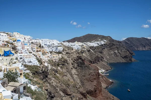 Paisagem Oia Uma Cidade Ilha Santorini — Fotografia de Stock