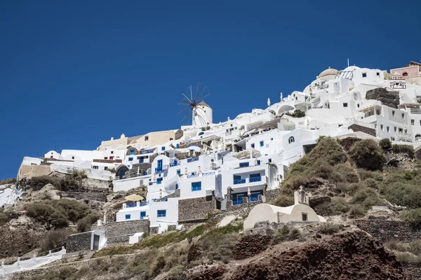 Landscape Oia Town Santorini Island — Stock Photo, Image