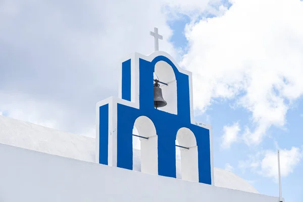 Griekse Klokkentoren Santorini — Stockfoto