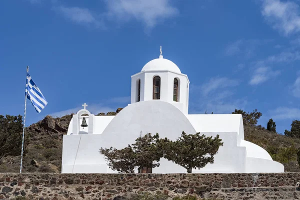 Griekse Klokkentoren Santorini — Stockfoto