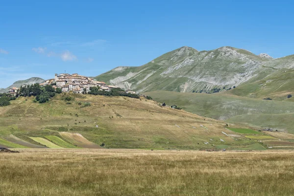 Paisaje Urbano Castelluccio Norcia — Foto de Stock