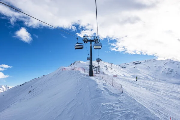 Bormio kayak pistlerinde telesiyej