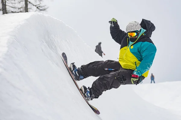 Сноубордист Схилі — стокове фото