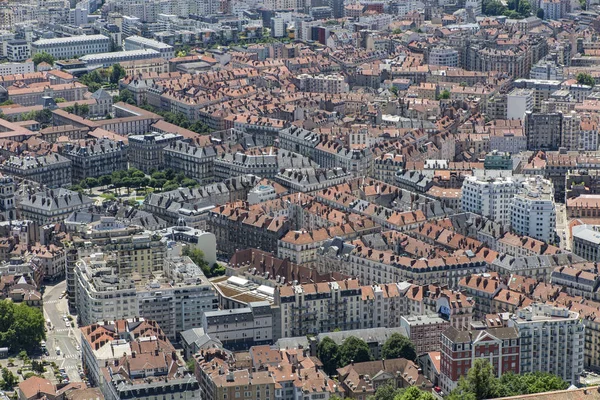 Aerial View Grenoble Buildings Roofs — Stock Photo, Image