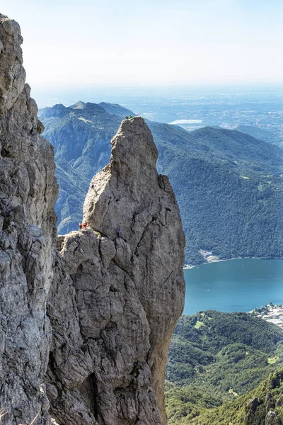 Malebný Pohled Krásnou Skalnatou Krajinu — Stock fotografie