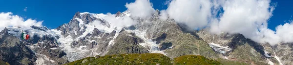 Landschaft Des Belvedere Gletschers Gebiet Dufourdpitze — Stockfoto