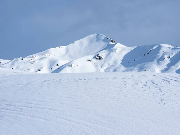 Krajobraz Zimowy Alpach Włoskich — Zdjęcie stockowe