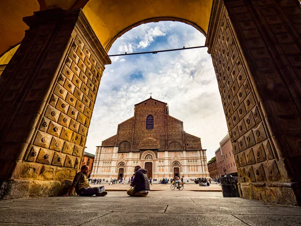 Bolonia Italia 2020 Bolonia Como Otras Ciudades Italianas Atrae Personas — Foto de Stock