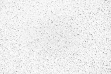 Boyanmış beyaz beton duvar dokusunun arkaplanı.
