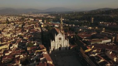 Sunset Floransa panoramik manzaraya