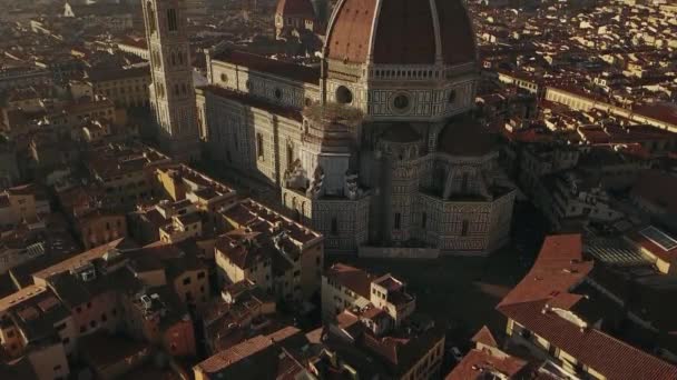 Santa Maria del Fiore au coucher du soleil — Video