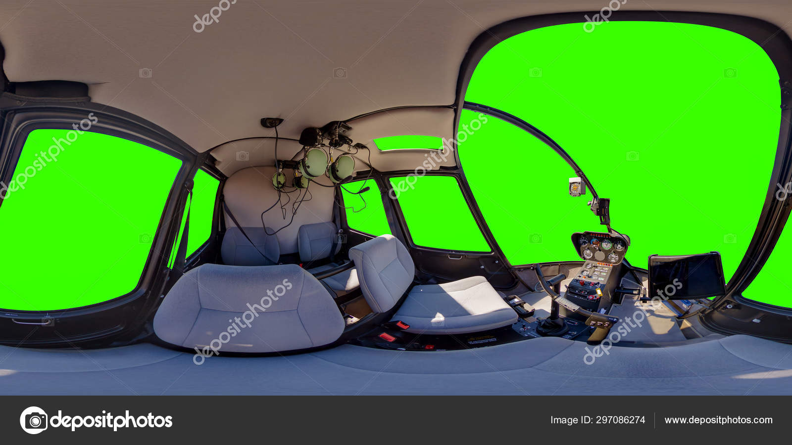 360 panorama of Helicopter cabin. Helicopter inside view. Robinson r44. 360x180. isolated Stock Photo by ©Danila7777 297086274 360 panorama of Helicopter cabin. Helicopter inside view. Robinson r44. 360x180. isolated Stock Photo by ©Danila7777 297086274