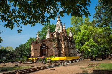 Wat Chet Yot, yedi pagoda tapınağı Tayland 'ın Chiang Mai şehrinde önemli bir turistik merkezdir..