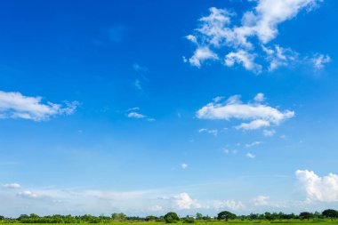 beyaz bulutlar arka plan doku mavi gökyüzü.