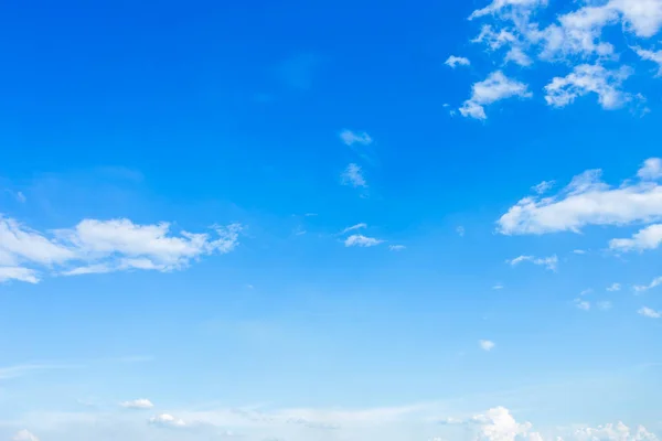 Textura Fondo Azul Cielo Con Nubes Blancas — Foto de Stock
