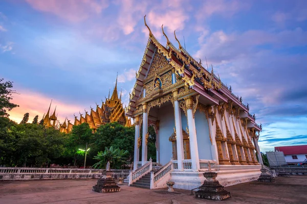 Templo Língua Tailandesa Wat Chan West Templo Budista Língua Tailandesa — Fotografia de Stock