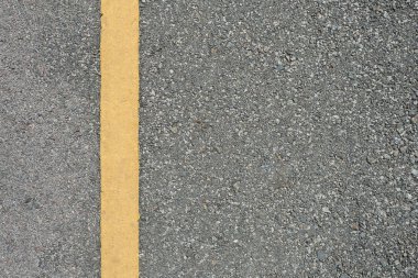 İşaretçizgileri beyaz çizgili doku Arka Plan ile asfalt yol