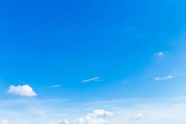 Textura Fondo Azul Cielo Con Nubes Blancas — Foto de Stock