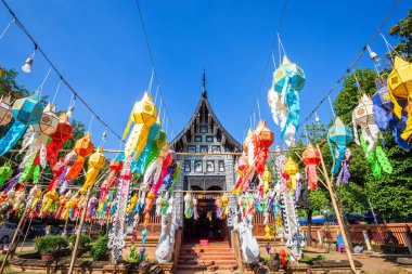 Lanna fener Loi Krathong o kuzey Tay tarzı fenerler vardır