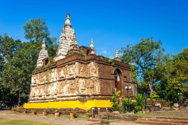 Wat Chet Yot, yedi pagoda tapınağı Bu büyük bir turist attracti olduğunu