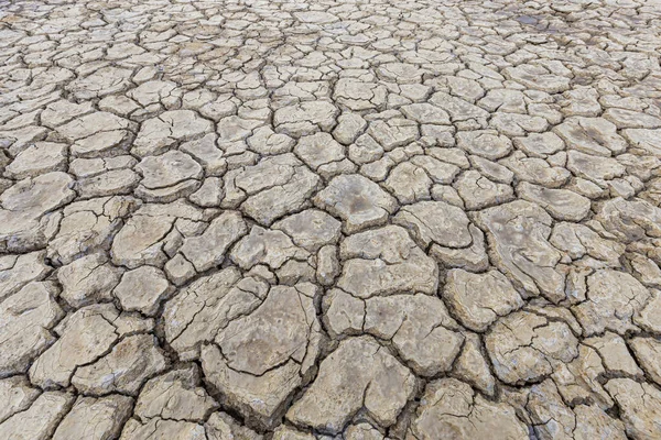 Suelo seco marrón o fondo de textura de suelo agrietado. —  Fotos de Stock