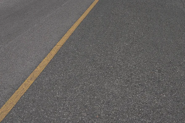 Asphalt road with marking lines white stripes texture Background — Stock Photo, Image