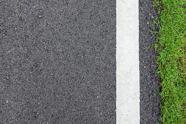 Povrch grunge hrubý asfalt černá tmavě šedá silnice ulice a žár — Stock fotografie