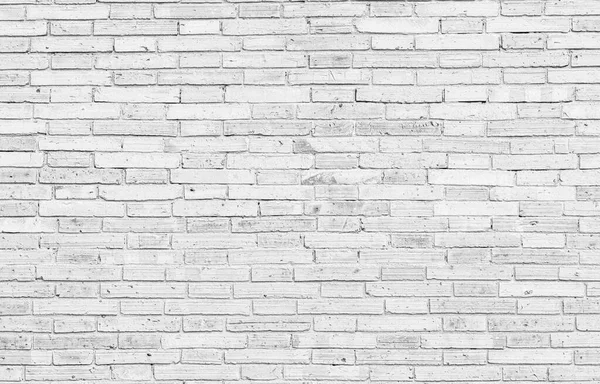 Tekstura Starego Białego Cegły Ściany Duże Tło — Zdjęcie stockowe