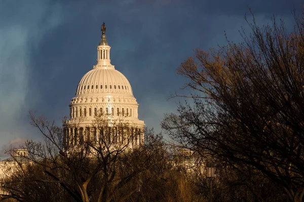 Capitolio Los Estados Unidos Centro Legislativo Del Estado Americano Lugar —  Fotos de Stock