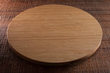 Ürün gösterimi için boş tahta tahta