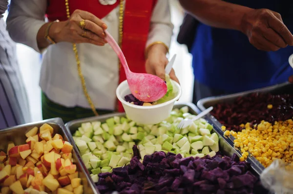 Volunteers Share Food to the Poor : Social Problems of Poverty Helped by Feeding : Concepts problems of life the poor