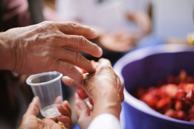 sosyal yardım dilenci yoksul el besleme. yoksulluk kavramı