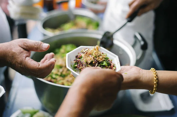 Las Necesidades Alimentarias Los Pobres Dan Todos Los Países Del — Foto de Stock