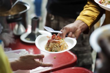 Gıda bağışlayarak toplumda yoksula yardım : Açlık kavramı