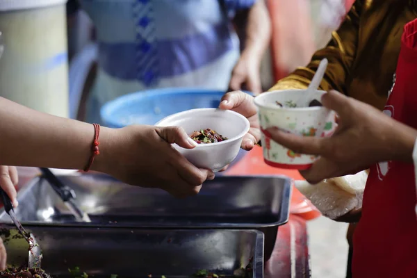 穷人的优良食物 穷人的生活观念 — 图库照片