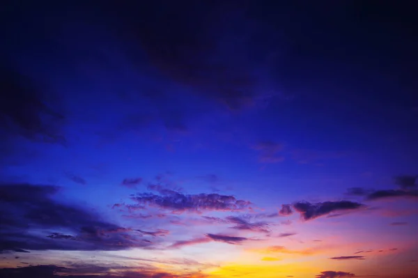 Hermoso Cielo Crepúsculo Después Del Atardecer — Foto de Stock