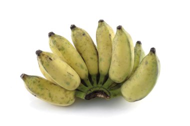 Beyaz arkaplanda muz izole