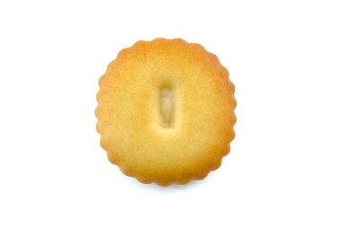 0 sayısı kırpma yolu ile beyaz arkaplanda izole edildi