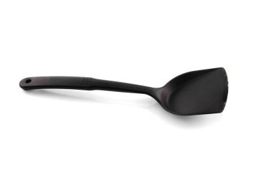 Ladle beyaz arkaplanda izole edildi