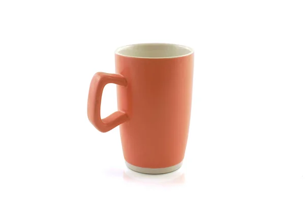 Mug Isolé Sur Fond Blanc — Photo