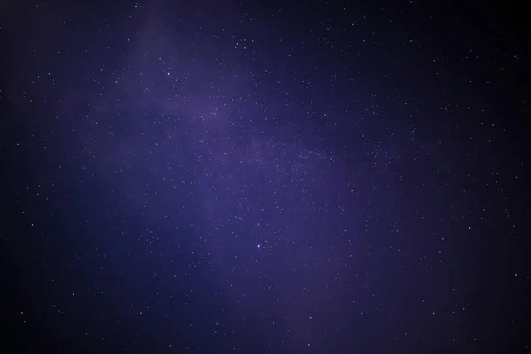 Cielo Nocturno Con Estrella Milkyway —  Fotos de Stock