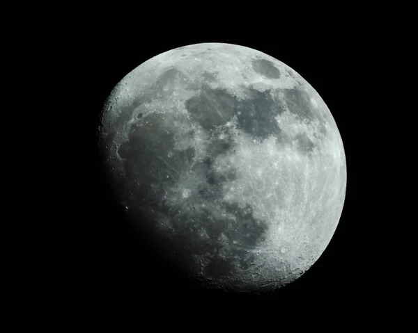 Lune Lune Dans Ciel Nocturne — Photo