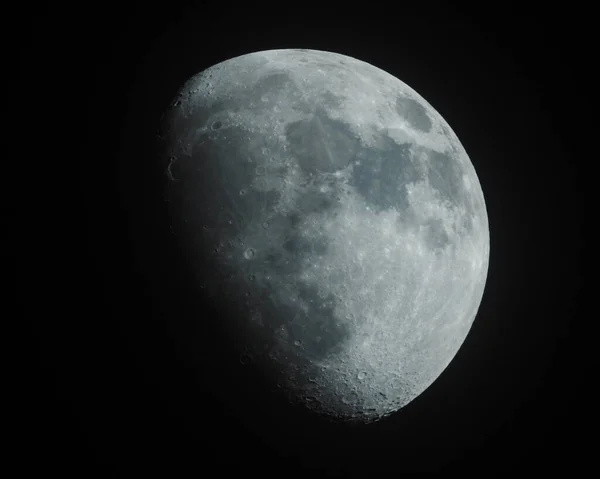 Lune Dans Ciel Nocturne — Photo