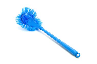 fırça tuvaleti beyaz arkaplanda izole