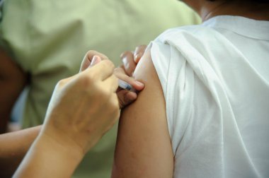 Grip aşısına karşı aşı.