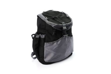 Okul çantası beyaz gackground izole