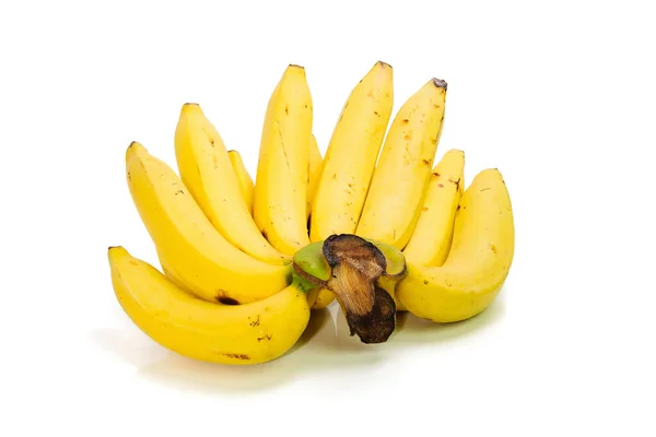 Banane Isoliert Auf Weißem Hintergrund — Stockfoto