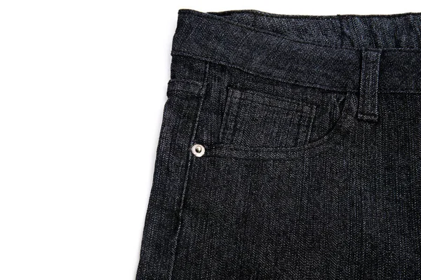 Jeans Isoliert Auf Weißem Hintergrund — Stockfoto