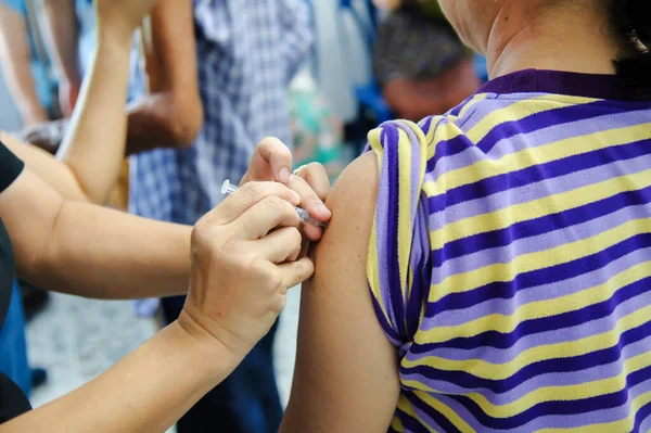 Grip aşısına karşı aşı.